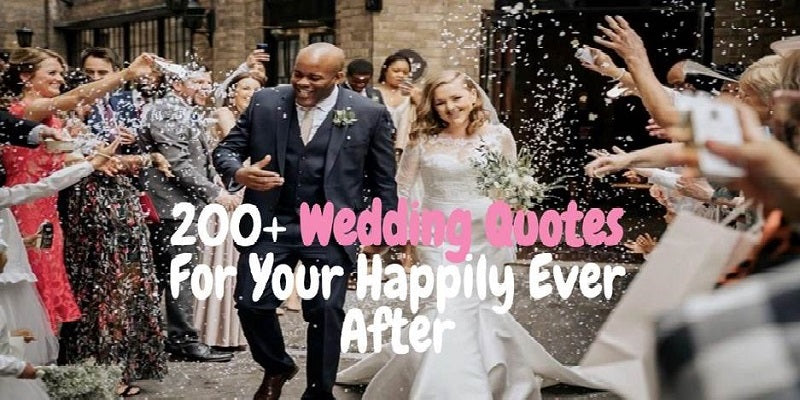 200+ Wedding Quotes For Your Happily Ever After