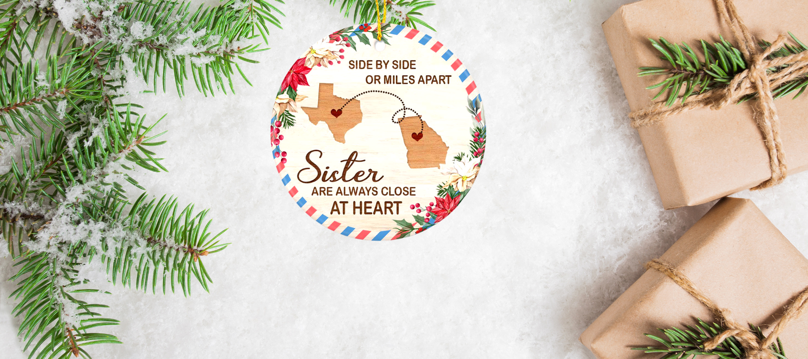 Top 10+ Unique Holiday Ornaments for Your Favorite Sister | Unifury