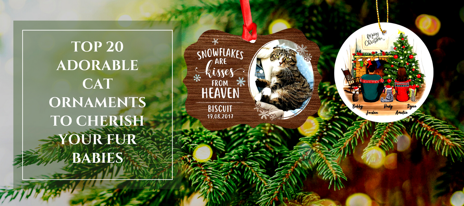 Top 20 Adorable Cat Ornaments To Cherish Your Fur babies