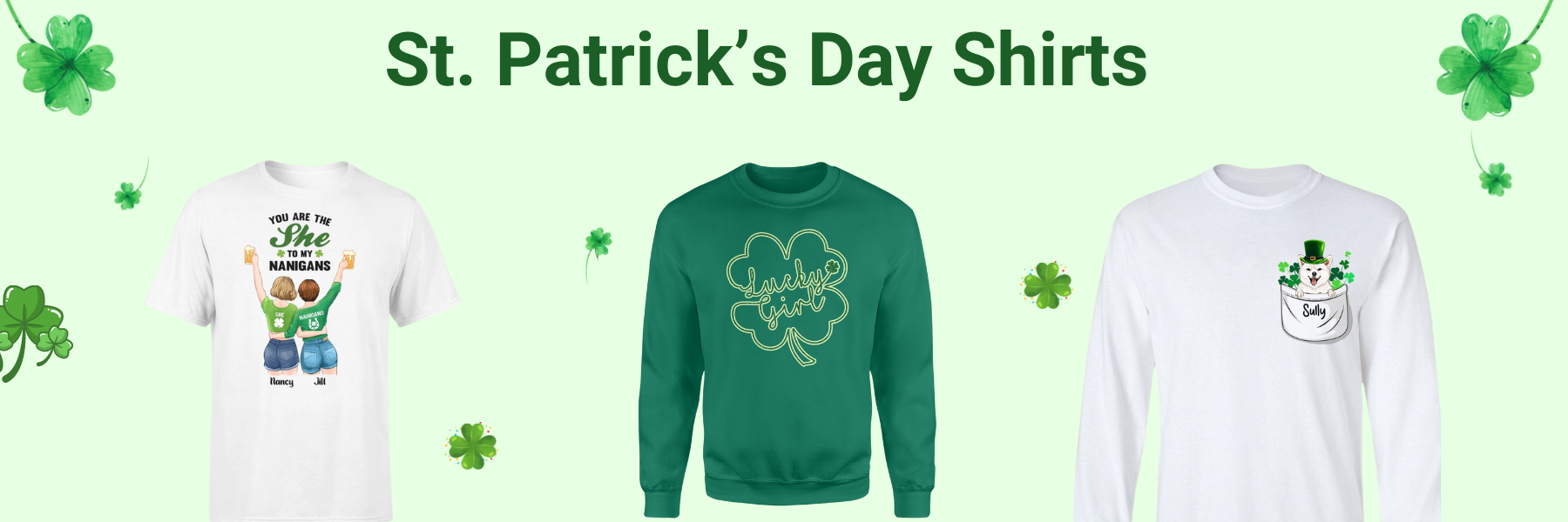 st Patrick's Day shirts
