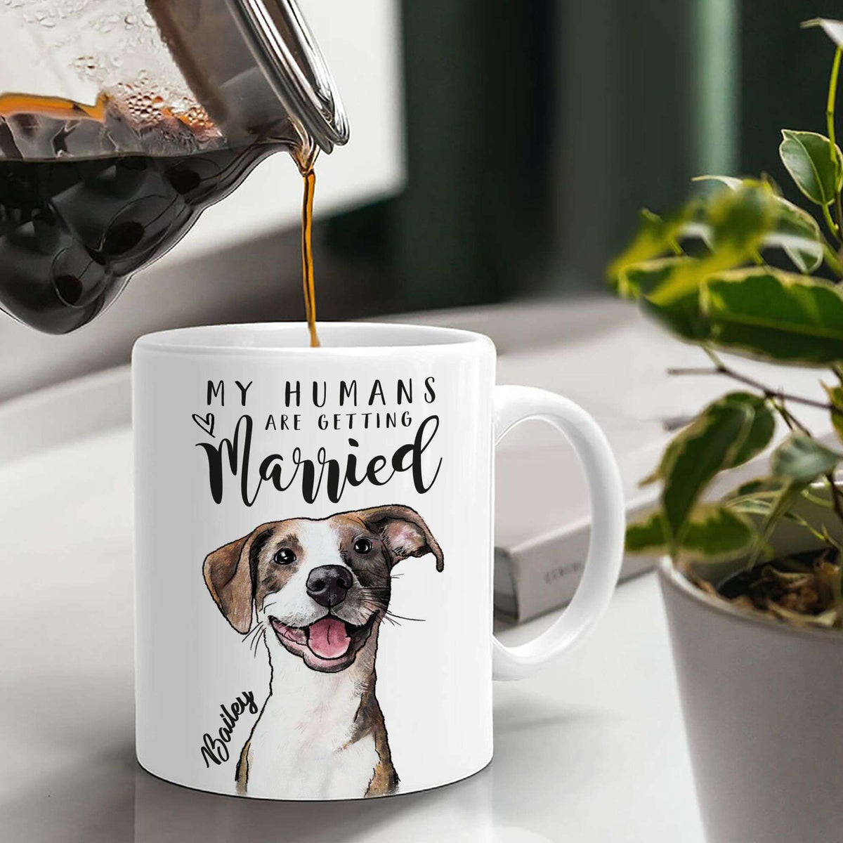 My Humans Are Getting Married Edge-to-Edge Mug For Dog Cat Lovers