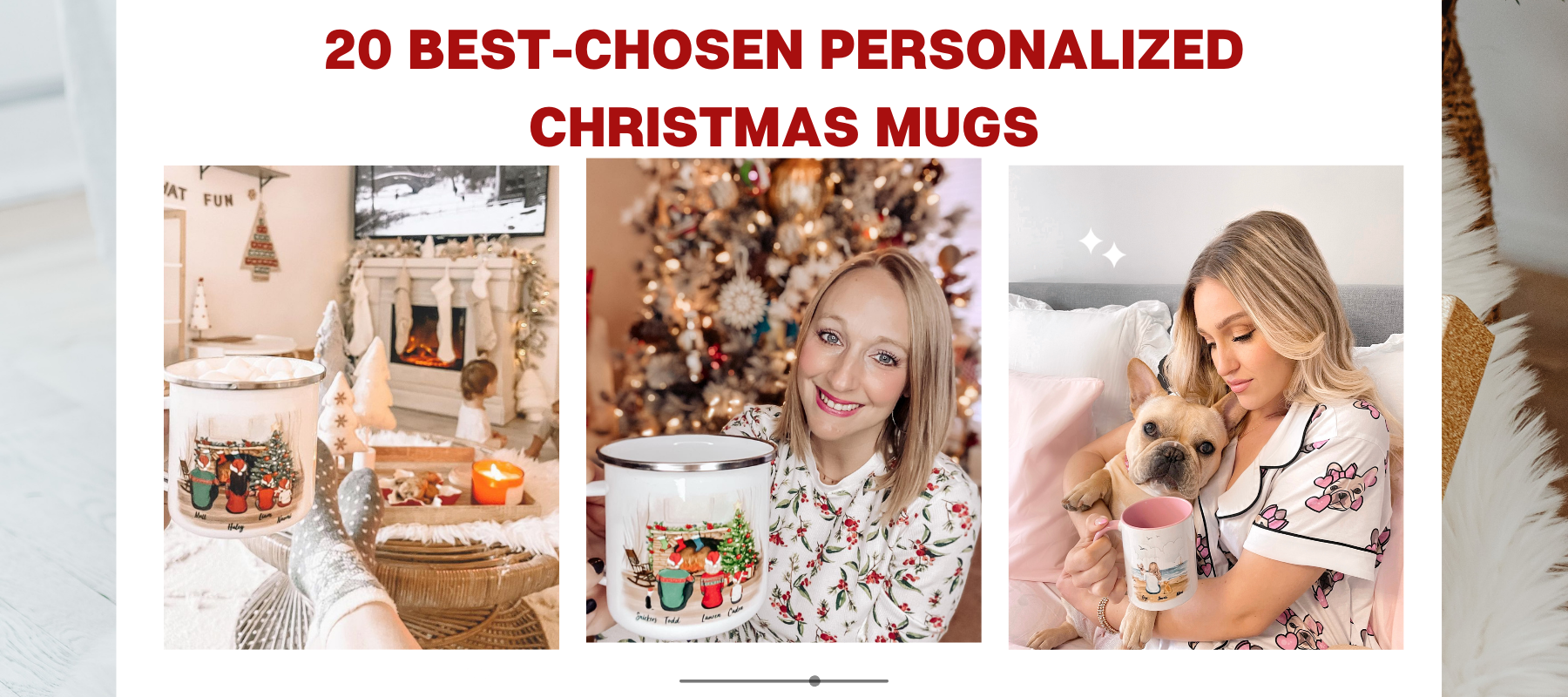 20 Best-chosen Personalized Christmas Mugs For Everyone On Your List