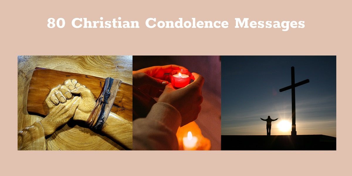 80 christian condolence messages