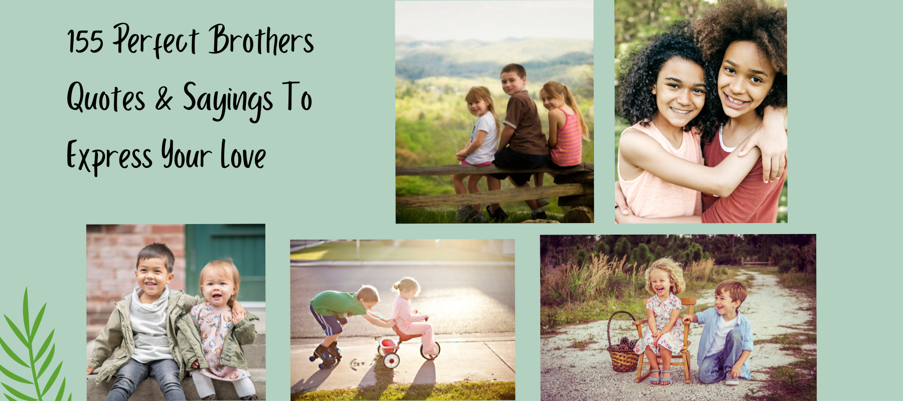 155 Best Brother Quotes & Sayings To Express Your Love