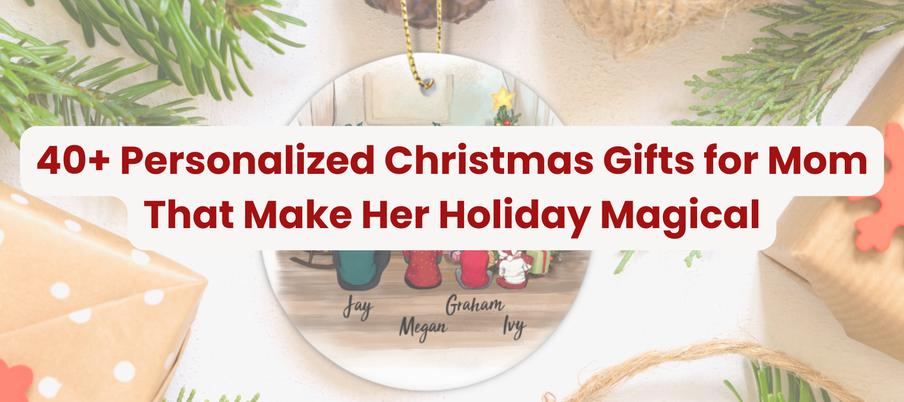 Personalized Christmas Gifts for Mom