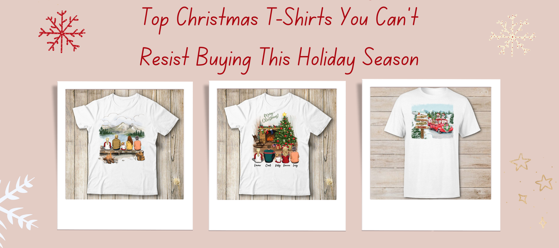 Top Christmas T-Shirts You Can't Resist Buying This Holiday Season