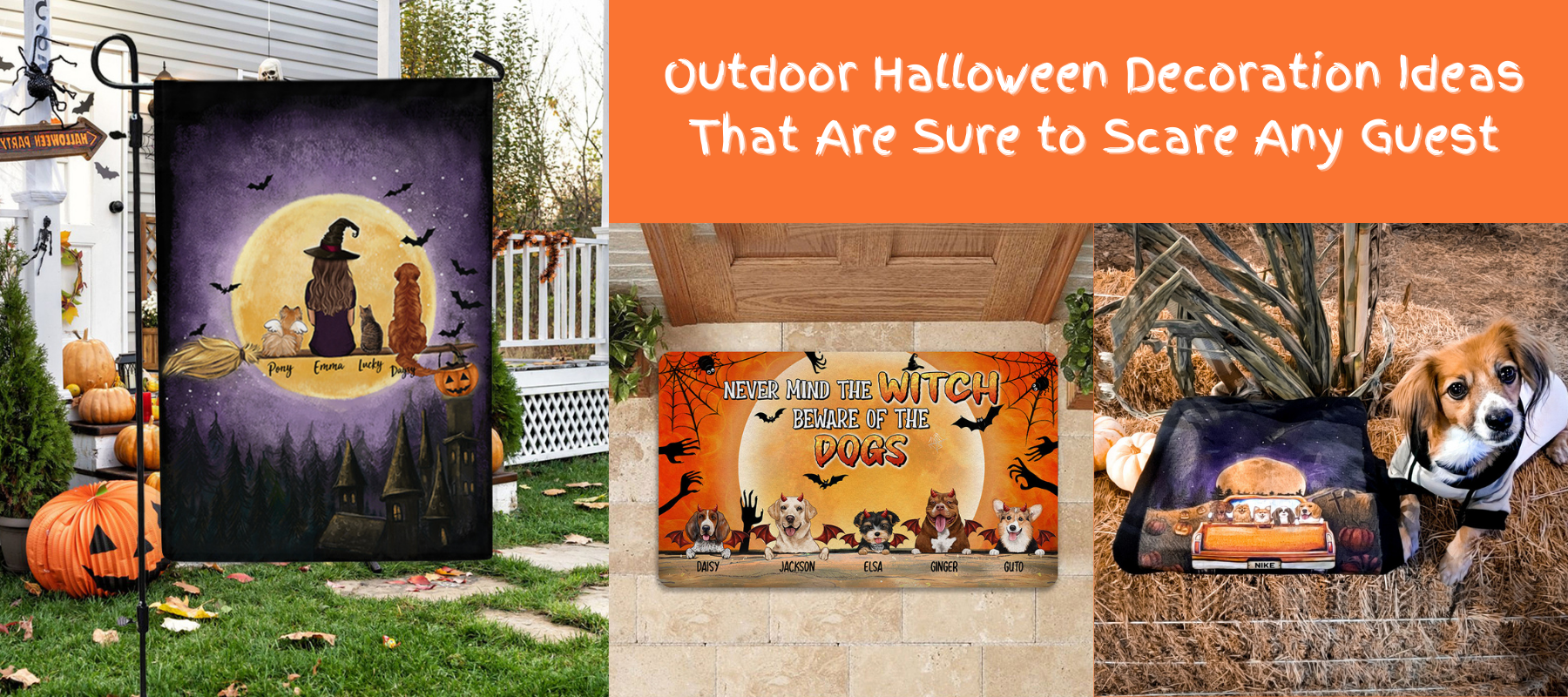 Outdoor Halloween Decoration Ideas That Are Sure to Scare Any Guest