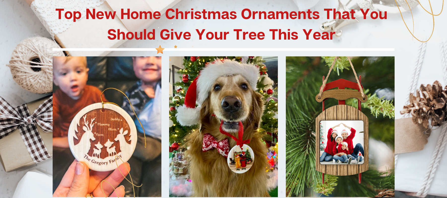 Top New Home Christmas Ornaments That You Should Give Your Tree This Year