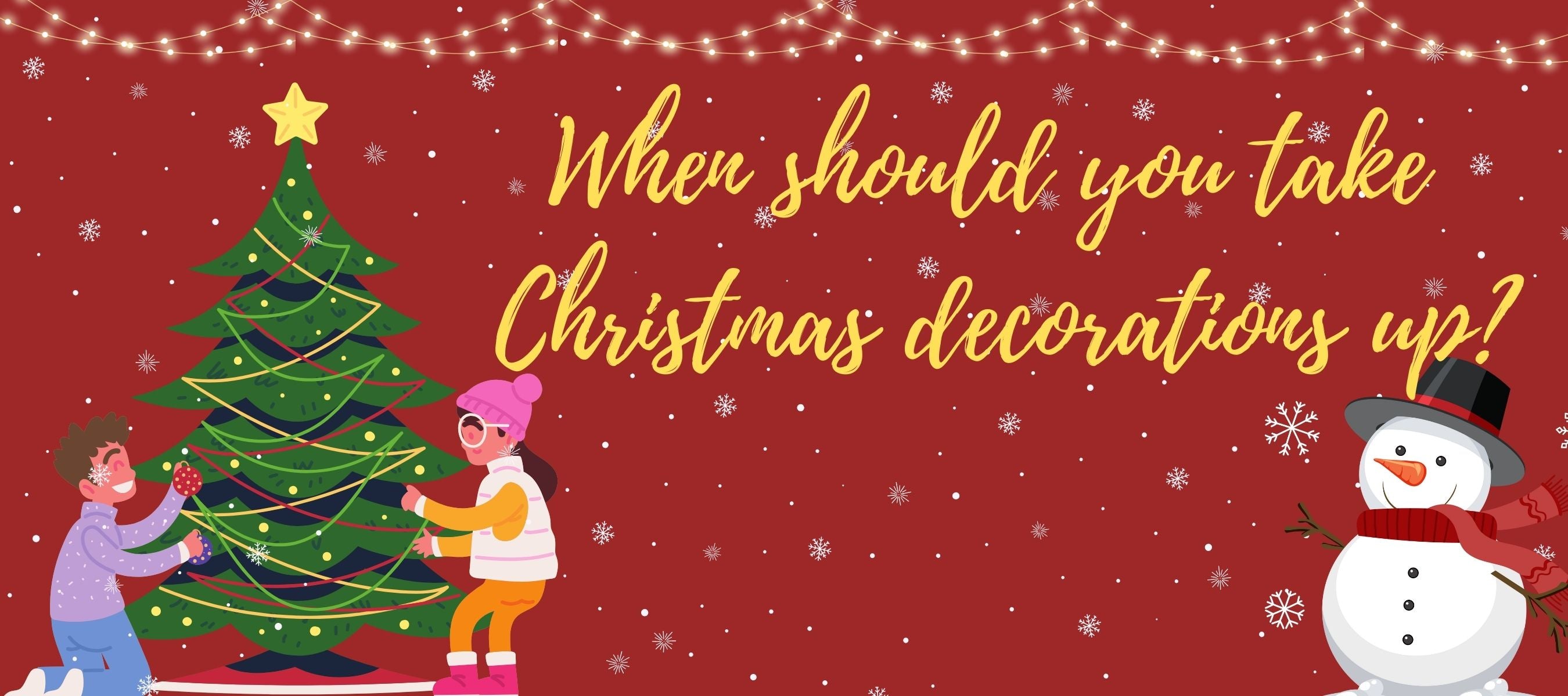 When Should You Put Up Your Christmas Tree? - Unifury