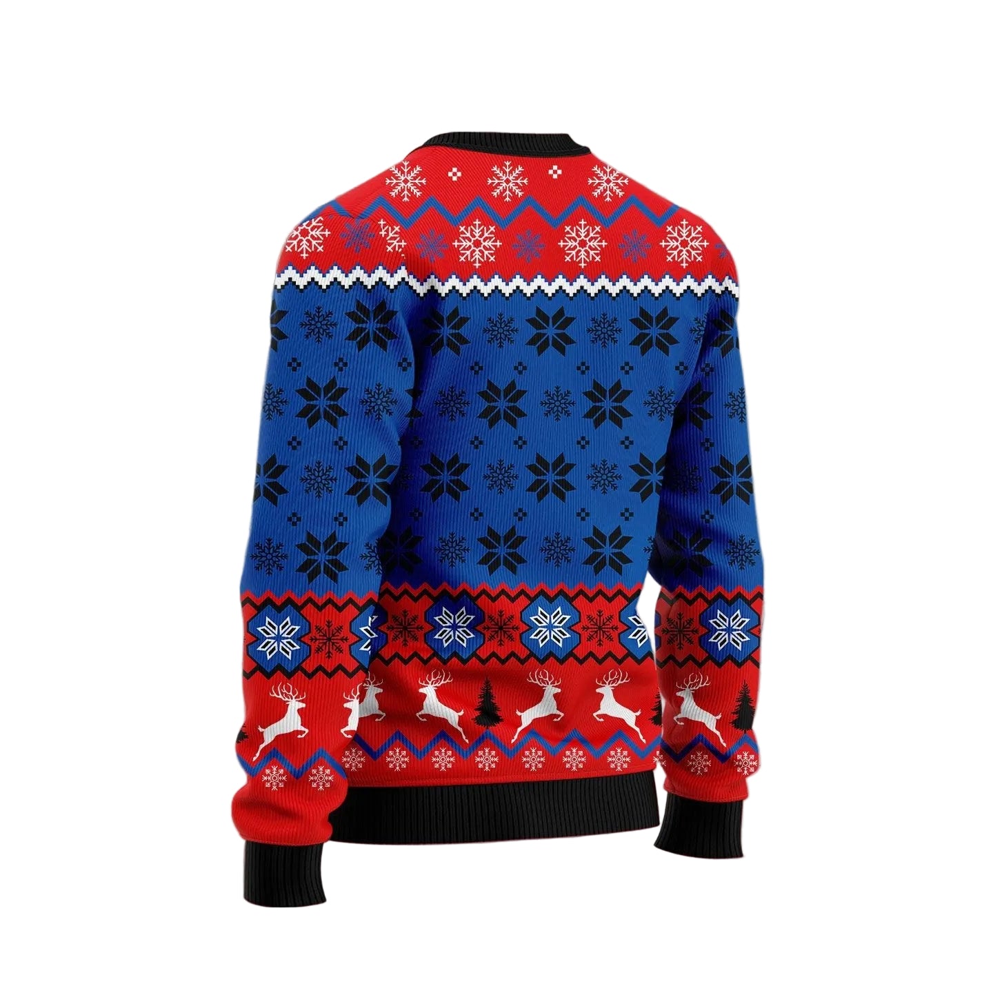 Sweet Home Alaska Ugly Christmas Sweater, Alaska State Holiday Inspired Print, Holiday Party Pullover for Adults