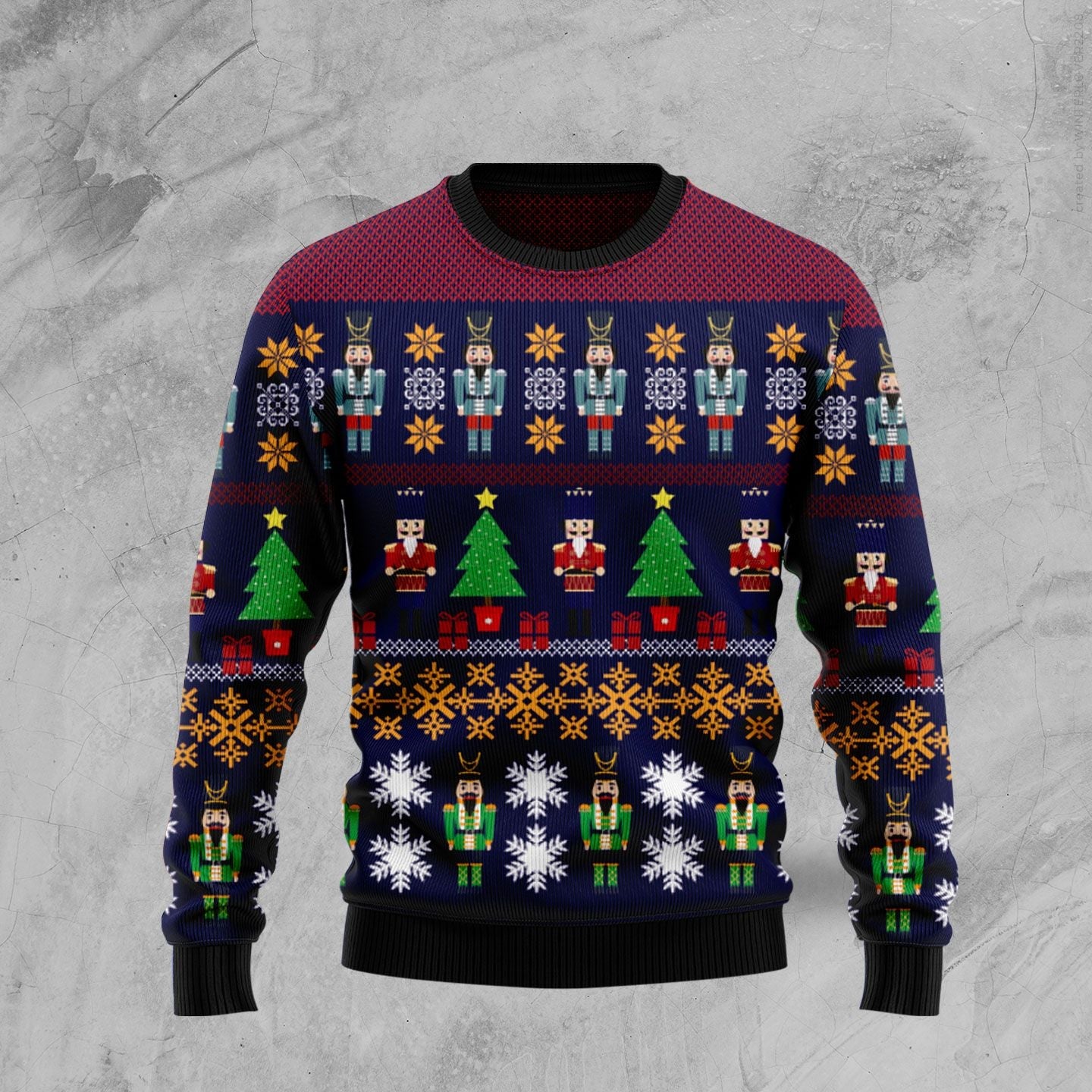 Nutcracker Christmas Ugly Christmas Sweater, Christmas Party Outfit for Men and Women, Gift for Nutcracker Fans