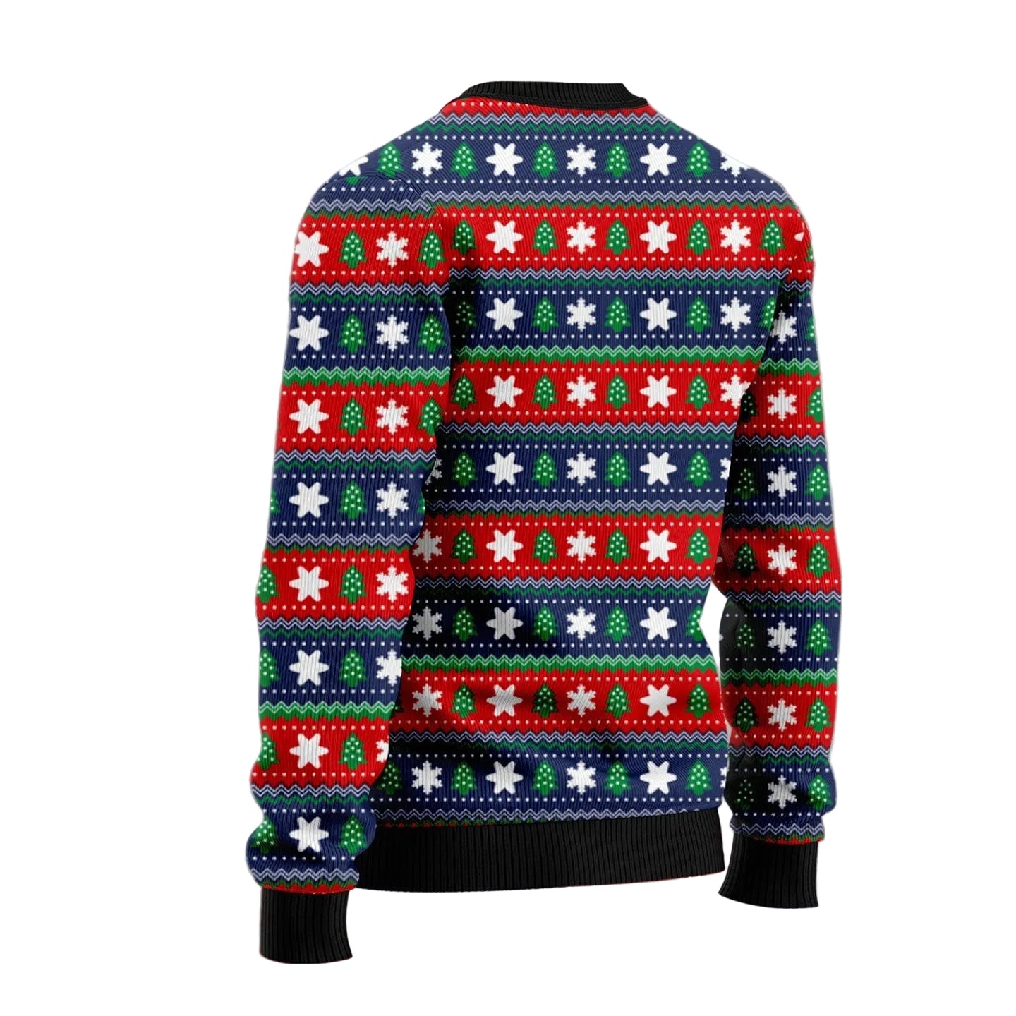 Caroling Sharks Ugly Christmas Sweater, Funny Shark Holiday Pullover for Ocean Lovers and Christmas Parties