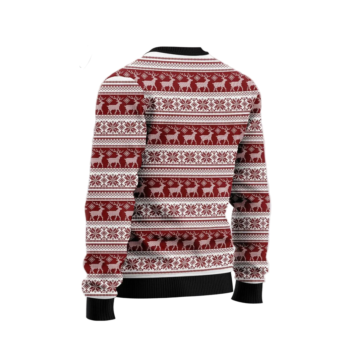 Golden Retriever Through the Snow Ugly Christmas Sweater, Festive Dog Holiday Pullover for Retriever Owners