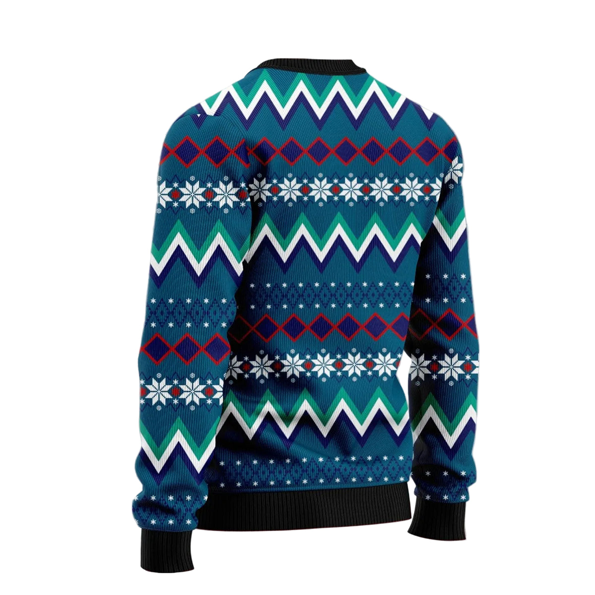 Grandpa Shark Dododo Ugly Christmas Sweater, Funny Grandpa Shark Holiday Theme, Holiday Party Pullover for Adults