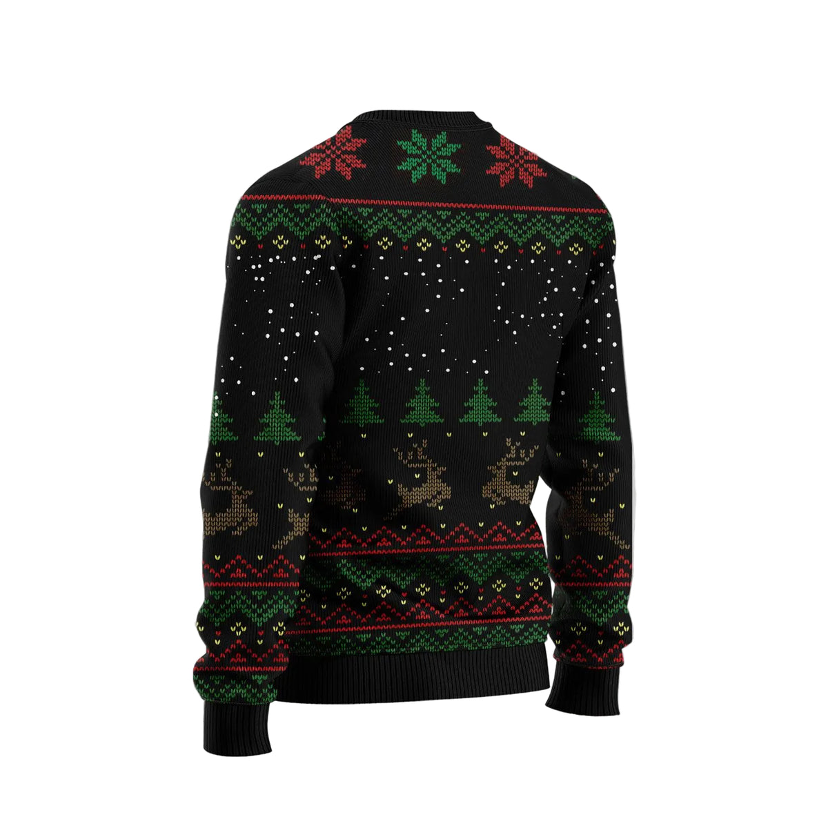 Cat Ugly Christmas Sweater, Is It Too Late to Be Good Funny Holiday Pullover for Cat Lovers, Cat Moms and Cat Dads