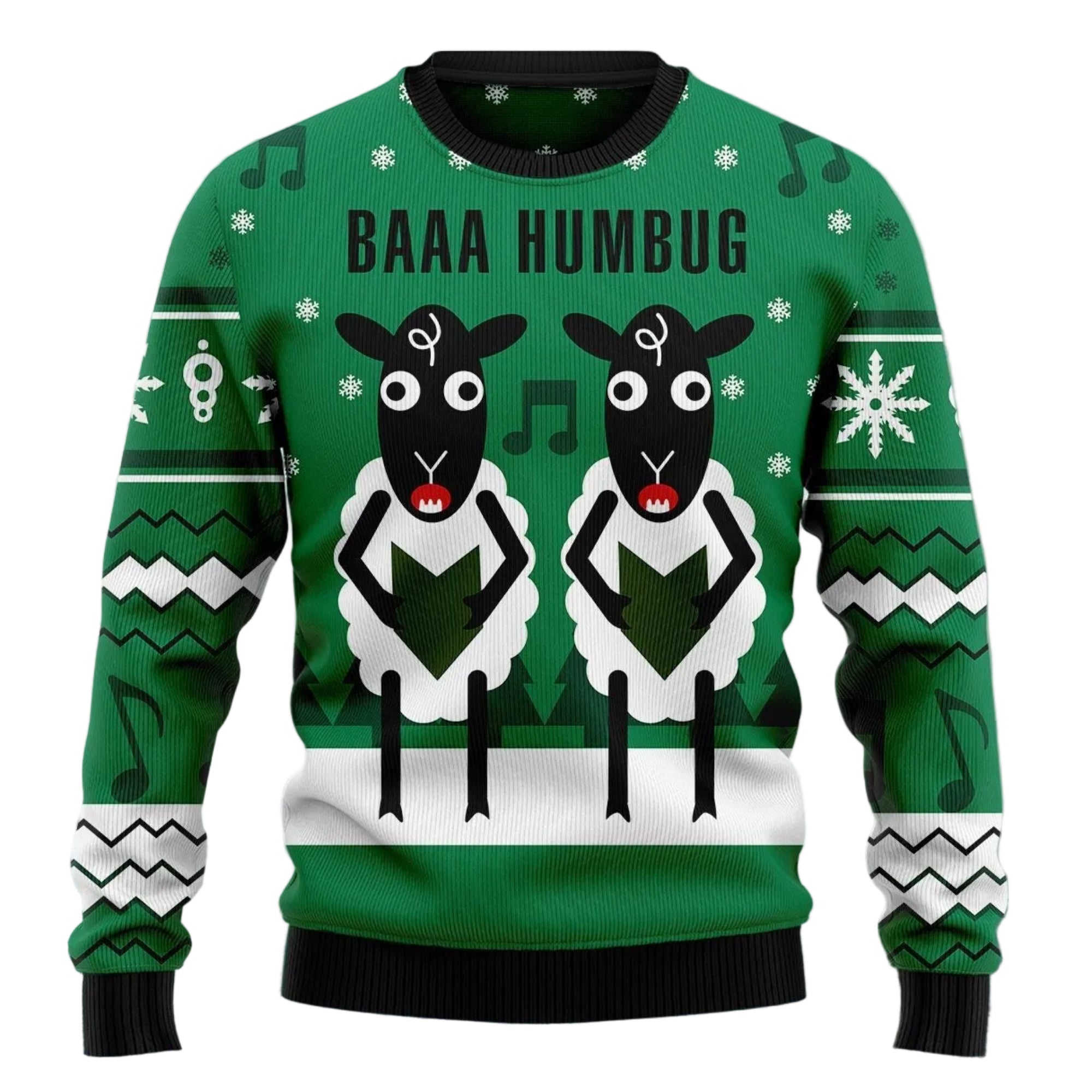 Christmas Sheep Ugly Christmas Sweater, Cute Farm Animal Holiday Pullover, Holiday Gatherings and Family Photos