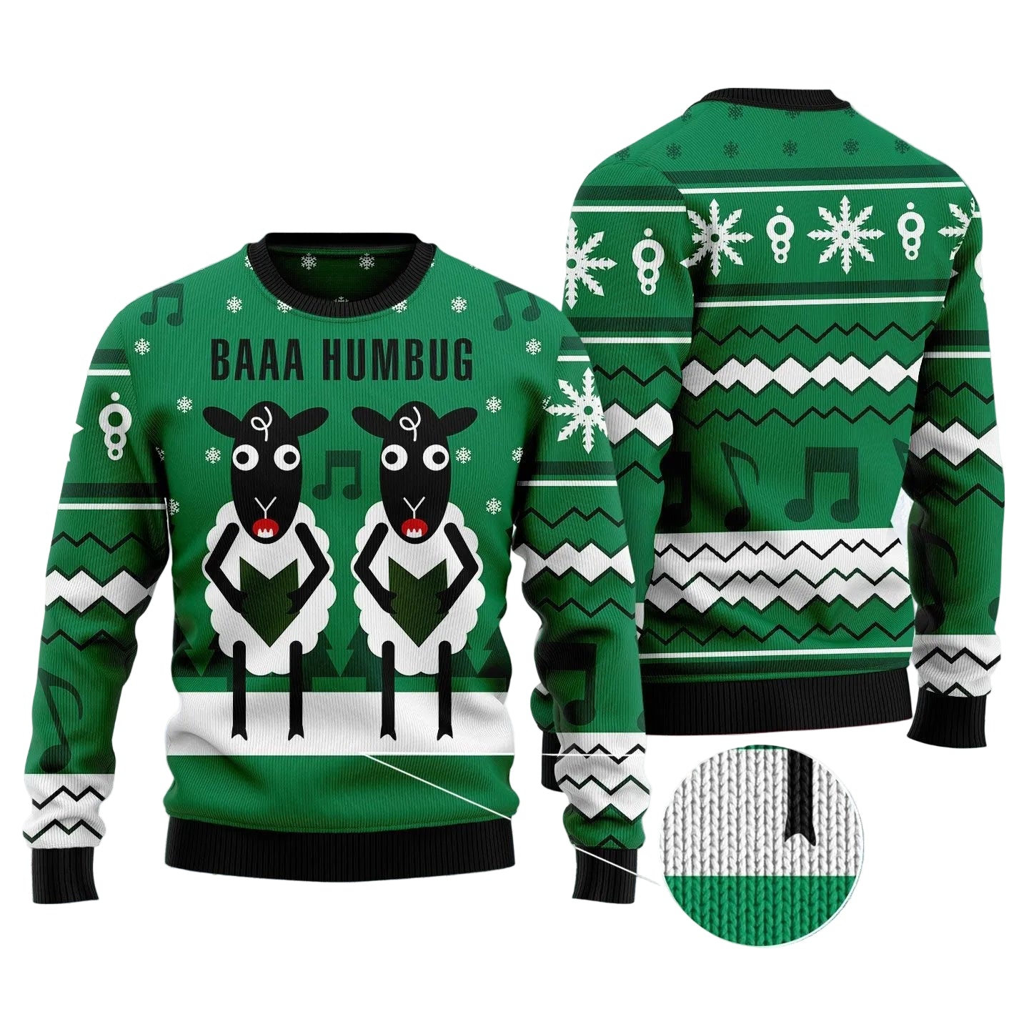 Christmas Sheep Ugly Christmas Sweater, Cute Farm Animal Holiday Pullover, Holiday Gatherings and Family Photos