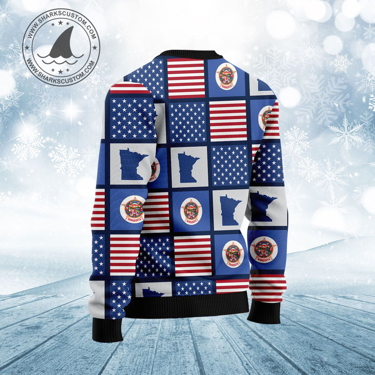 Amazing Minnesota Ugly Christmas Sweater | Holiday Gift for Minnesota Fans | Holiday Party Wear for Men & Women