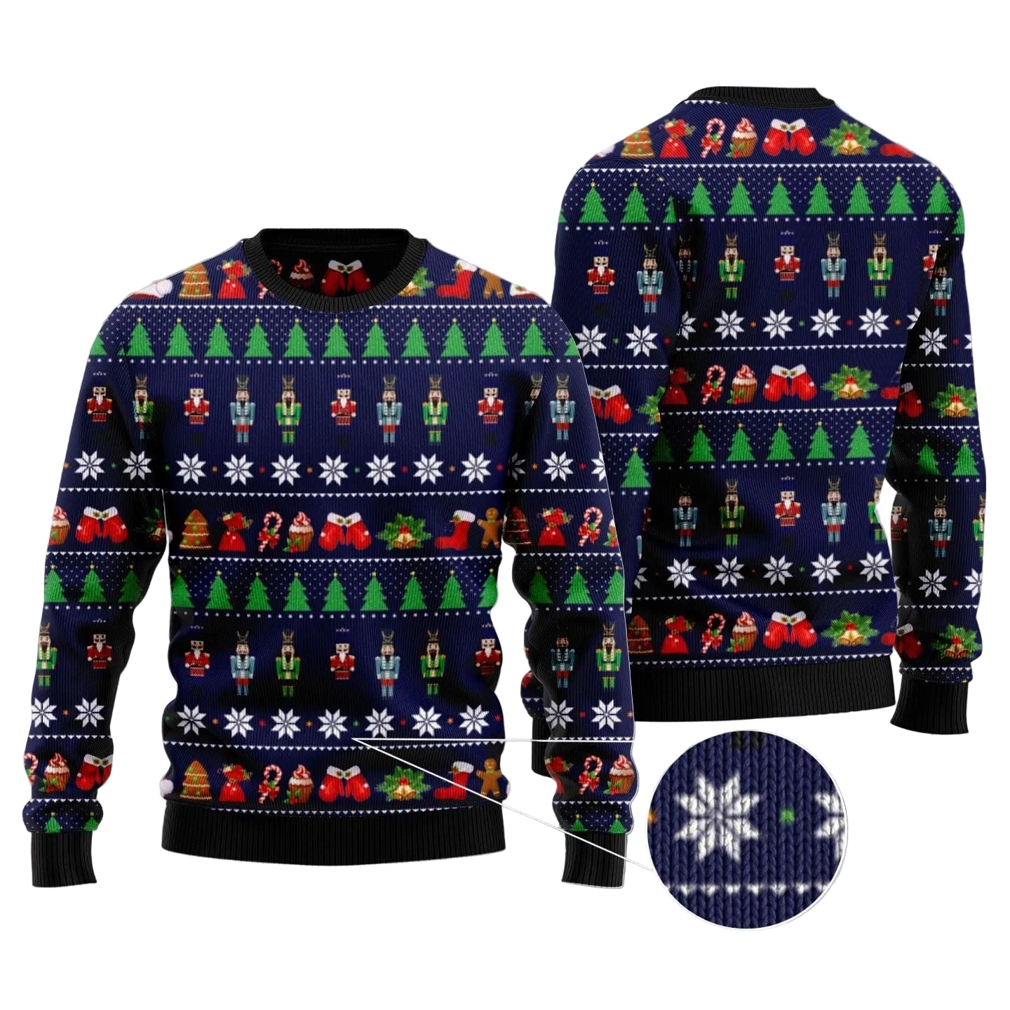 Nutcracker Christmas Ugly Christmas Sweater for Men and Women, Xmas Party Outfit, Fun Gift for Nutcracker Fans