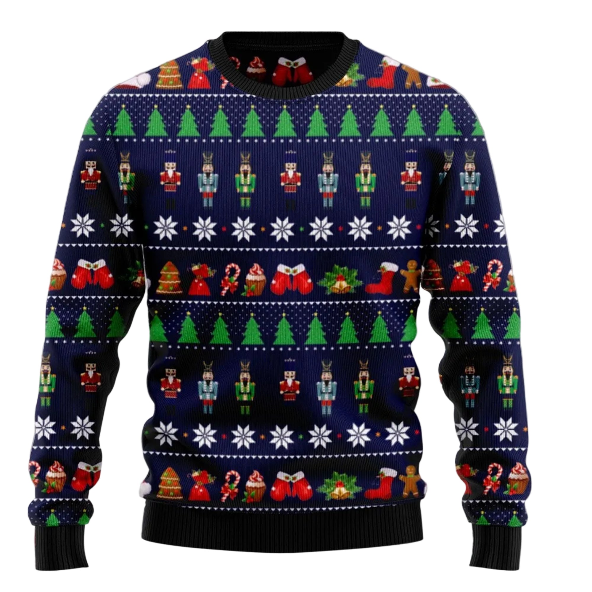Nutcracker Christmas Ugly Christmas Sweater for Men and Women, Xmas Party Outfit, Fun Gift for Nutcracker Fans