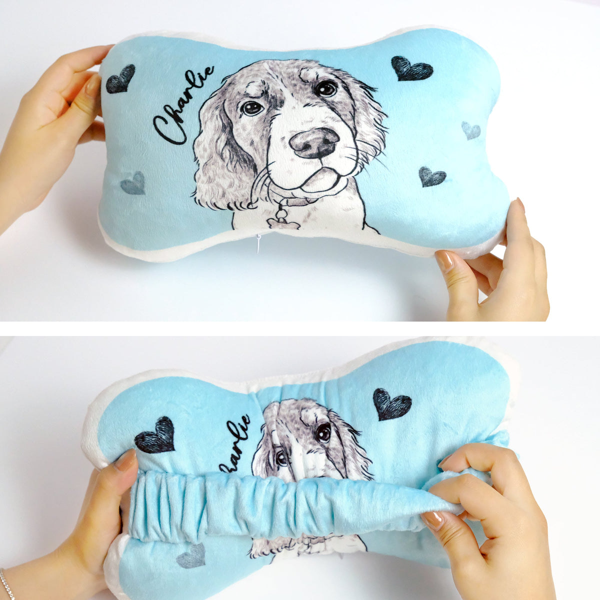 Pet Drawing Car Neck Pillow