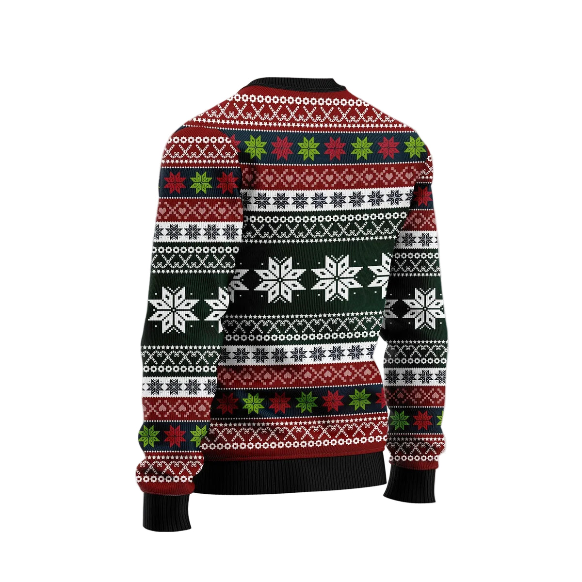 Elf Time Ugly Christmas Sweater, Playful Christmas Elf Holiday Print, Holiday Party Outfit for Men and Women
