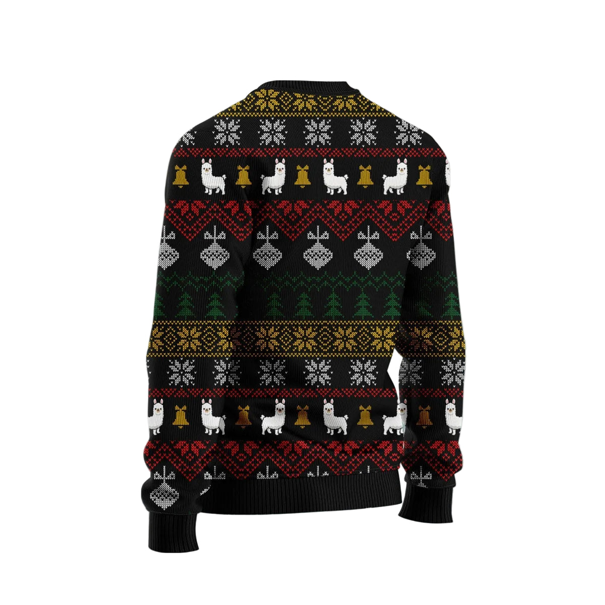 Llama Ugly Christmas Sweater | Fun Gift for Llama Lovers and Friends | Plus Size Party Outfit for Llama Lovers