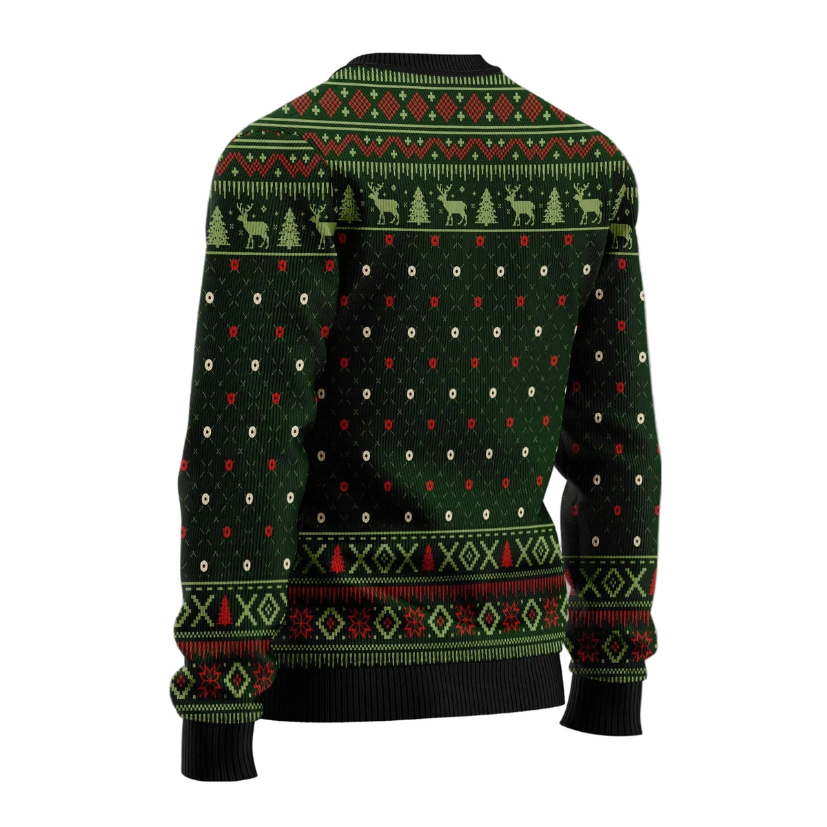Cute Scottish Terrier Christmas Ugly Christmas Sweater, Festive Scottie Dog Holiday Pullover for Pet Owners