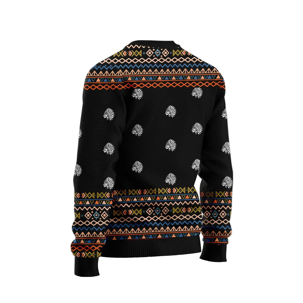 Funny Western Quote Ugly Christmas Sweater, Retro Cowboy Humor Pullover for Adults, Festive Winter Party Outfit