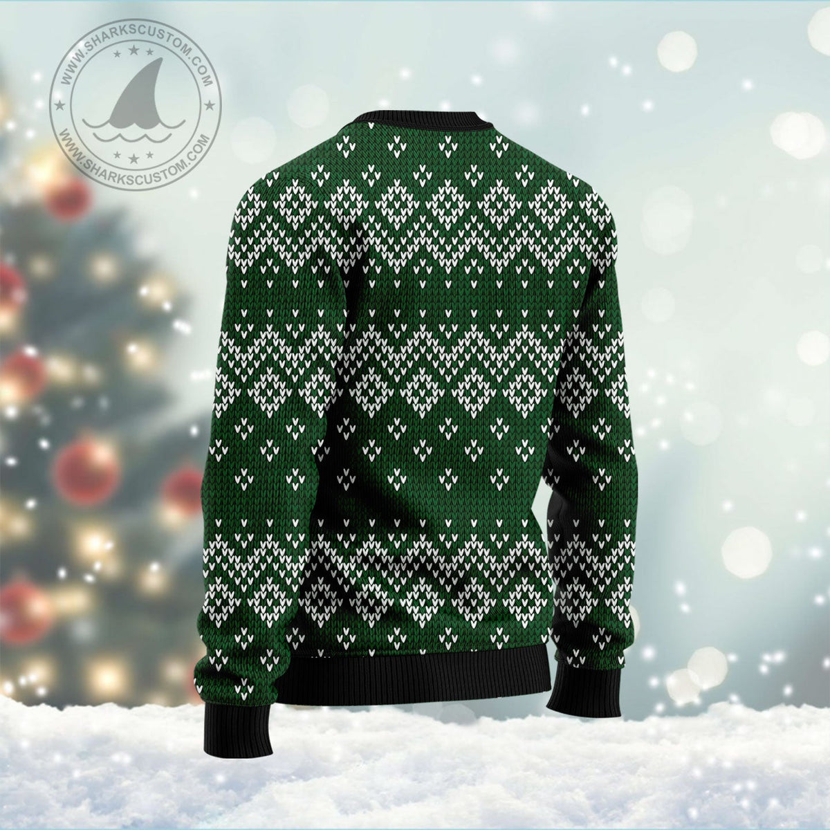 I Am Sexy and I Mow It Ugly Christmas Sweater, Lawn Mower Humor Christmas Outfit for Parties and Family Photos