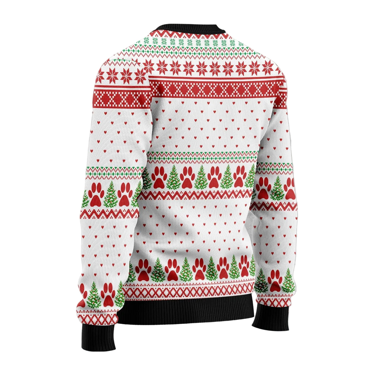 Black Cat Ball Ugly Christmas Sweater, Black Cat with Christmas Ornament Design, Holiday Sweater for Adults