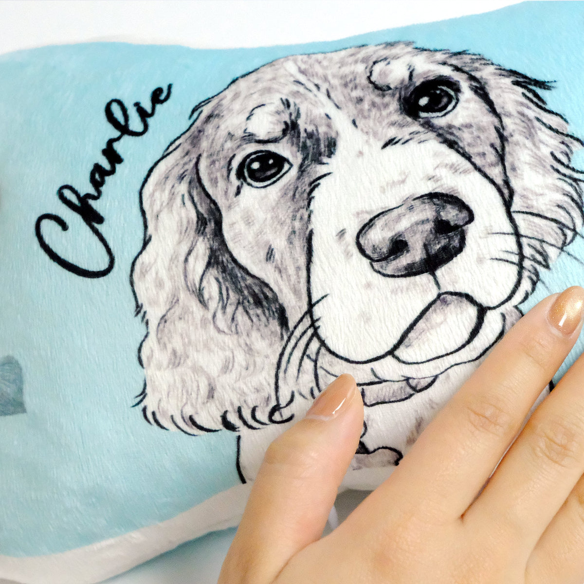 Pet Drawing Car Neck Pillow