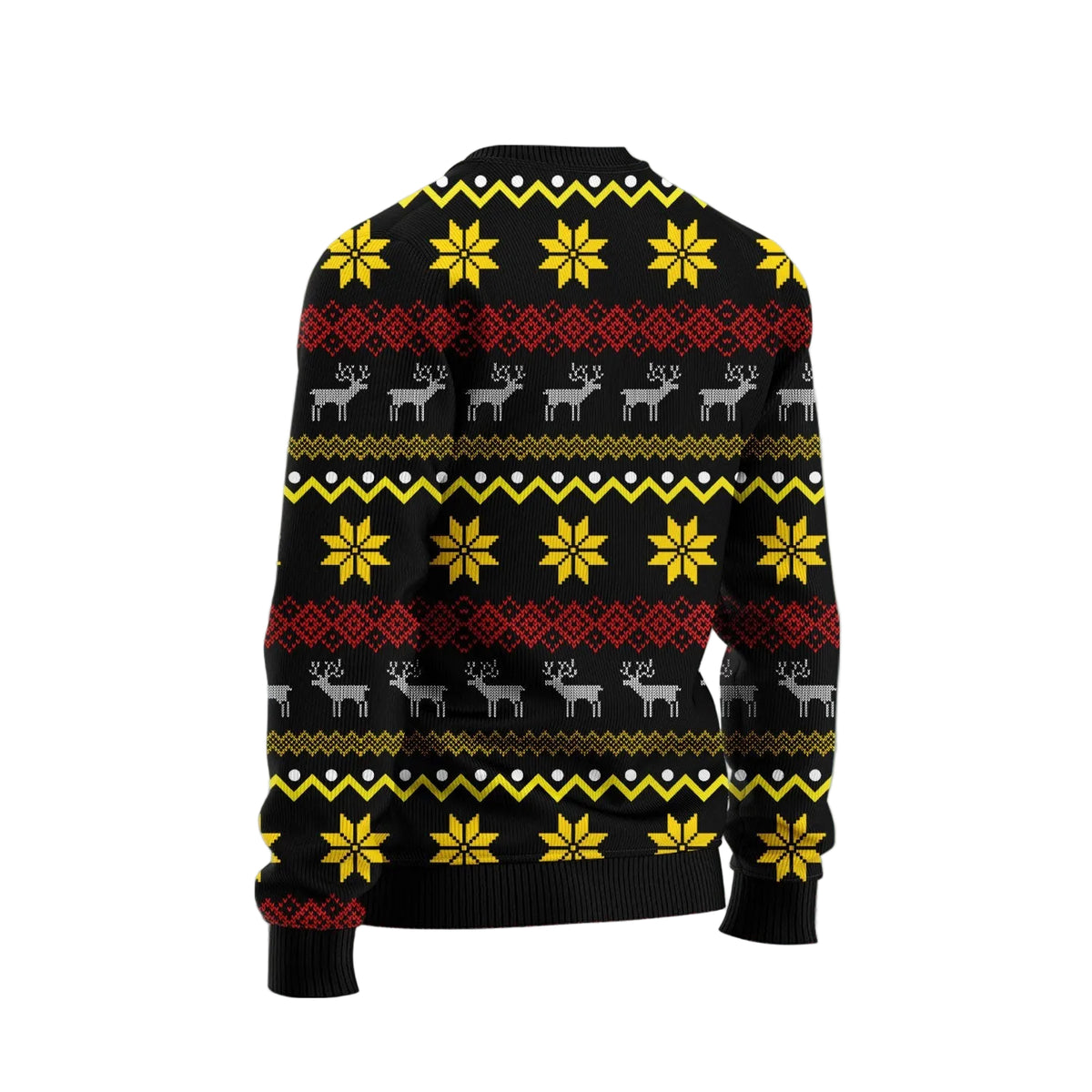 Christmas Moose Ugly Christmas Sweater, Moose Wildlife Lover Holiday Party Pullover and Christmas Gift for All