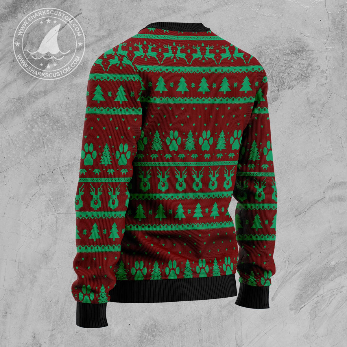 Cat Pocket Xmas Ugly Christmas Sweater | Festive Party Top for Cat Lovers | Fun Gift for Cat Lovers and Friends