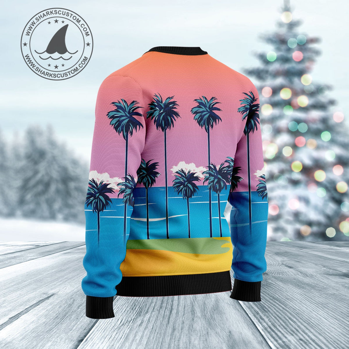 Penguin I'm So Cool Ugly Christmas Sweater | Unisex Holiday Party Outfit | Festive Party Top for Penguin Lovers