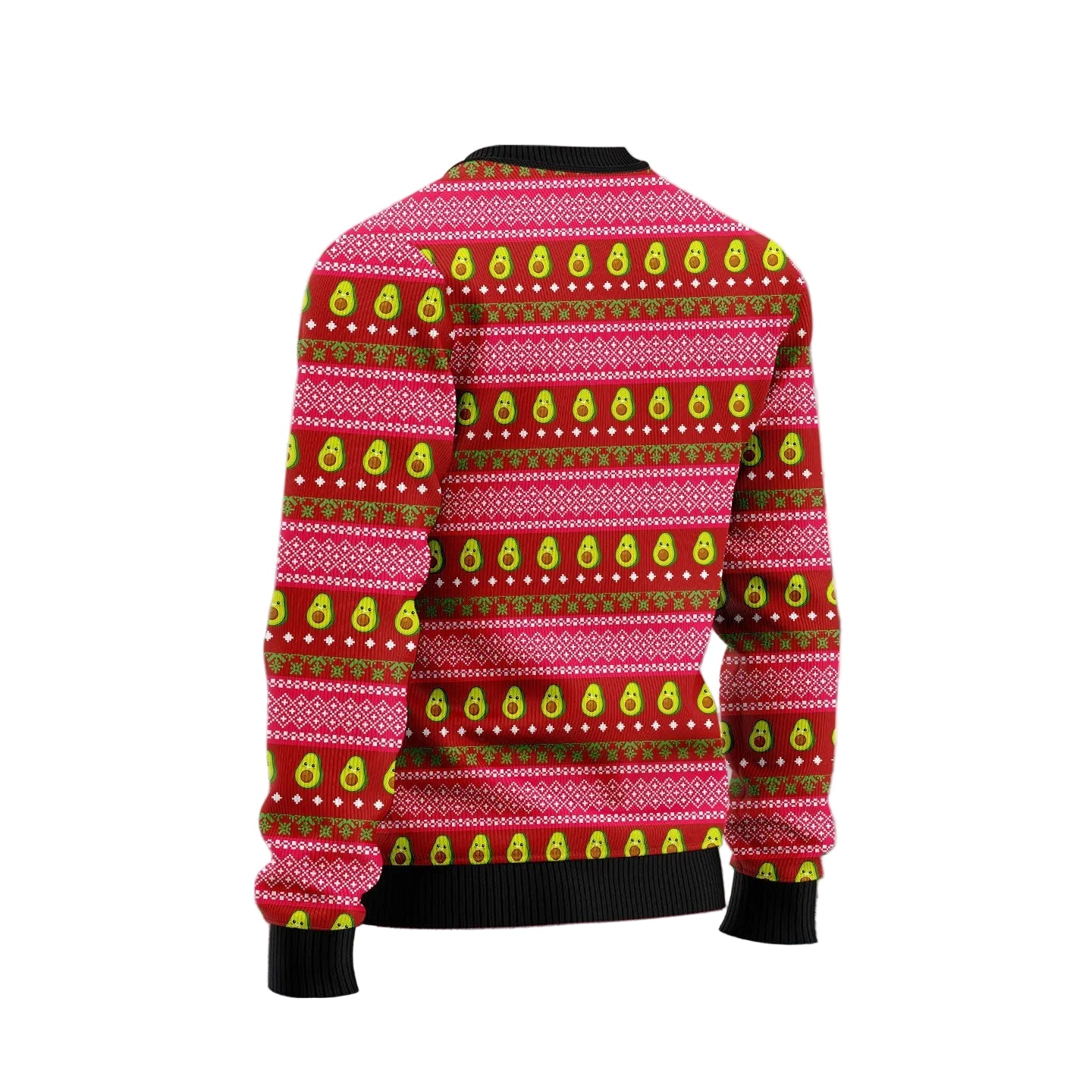 Avo Merry Christmas Ugly Christmas Sweater, Holiday Party Pullover for Men and Women, Gift for Avocado Lovers