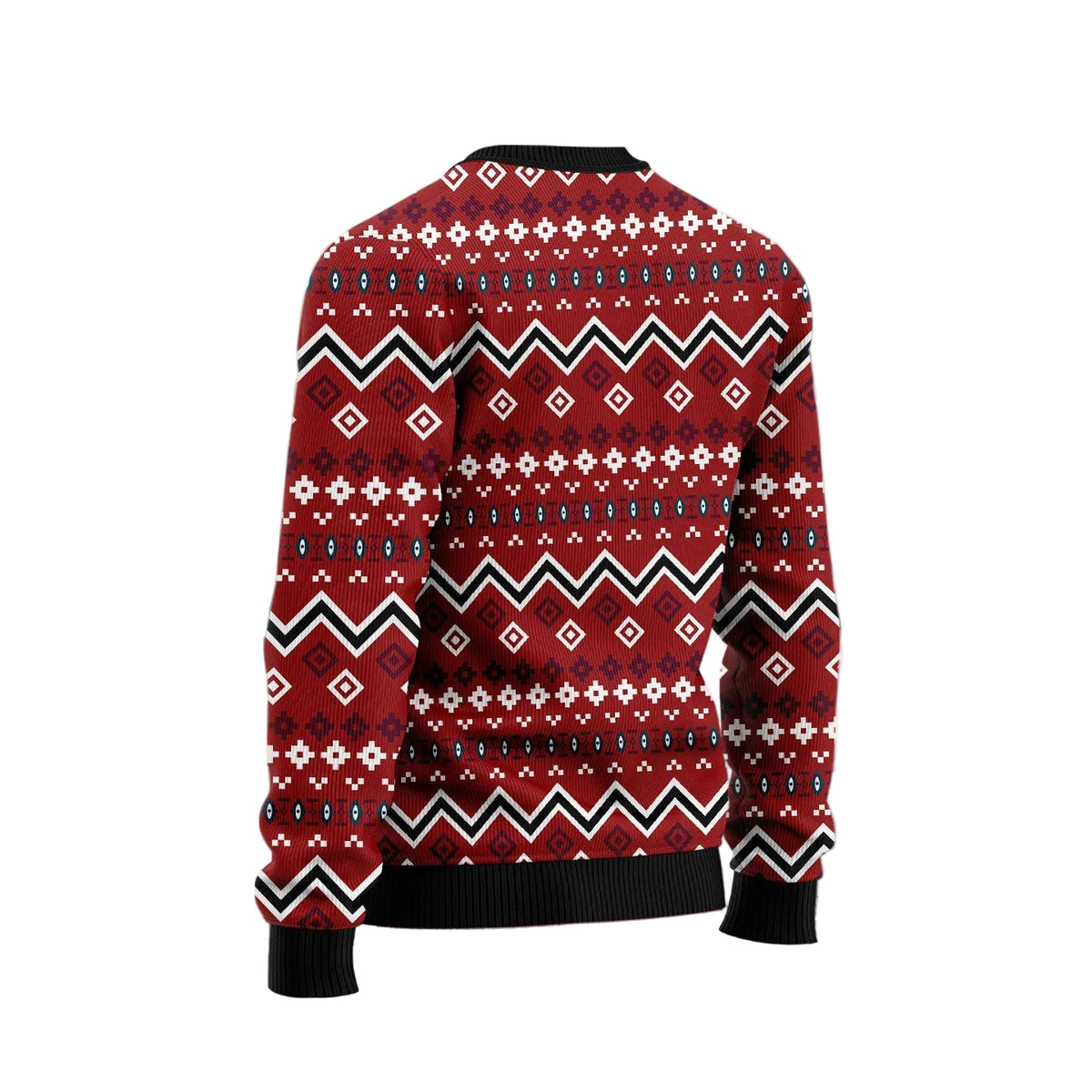 Pug Merry Christmas Ugly Christmas Sweater, Pug Dog Lover Holiday Outfit, Festive Xmas Party Pullover and Gift