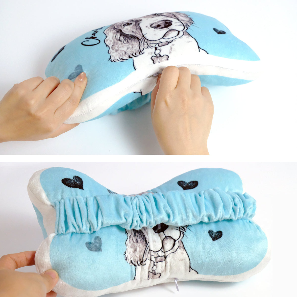 Pet Drawing Car Neck Pillow