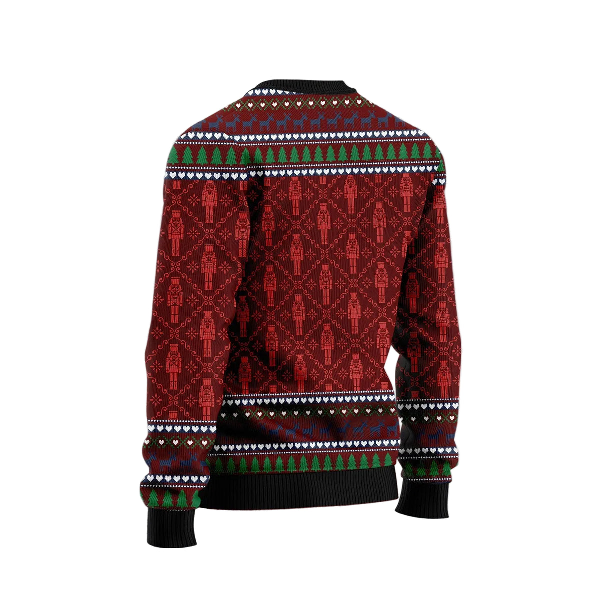Nutcracker Let's Get This Party Crackin' Ugly Christmas Sweater, Funny Holiday Party Outfit and Gift for Adults