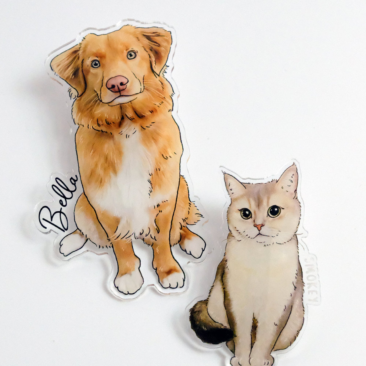 Custom Photo Drawing Car Visor Clip