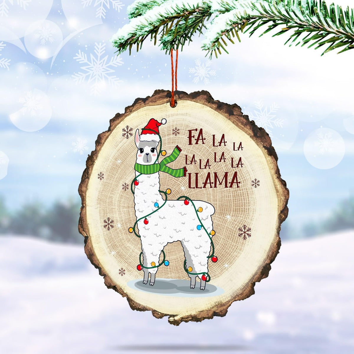 Llama Gifts for Women, Men - Llama Christmas Ornament 2025 - Christmas Tree Decorations, Decor