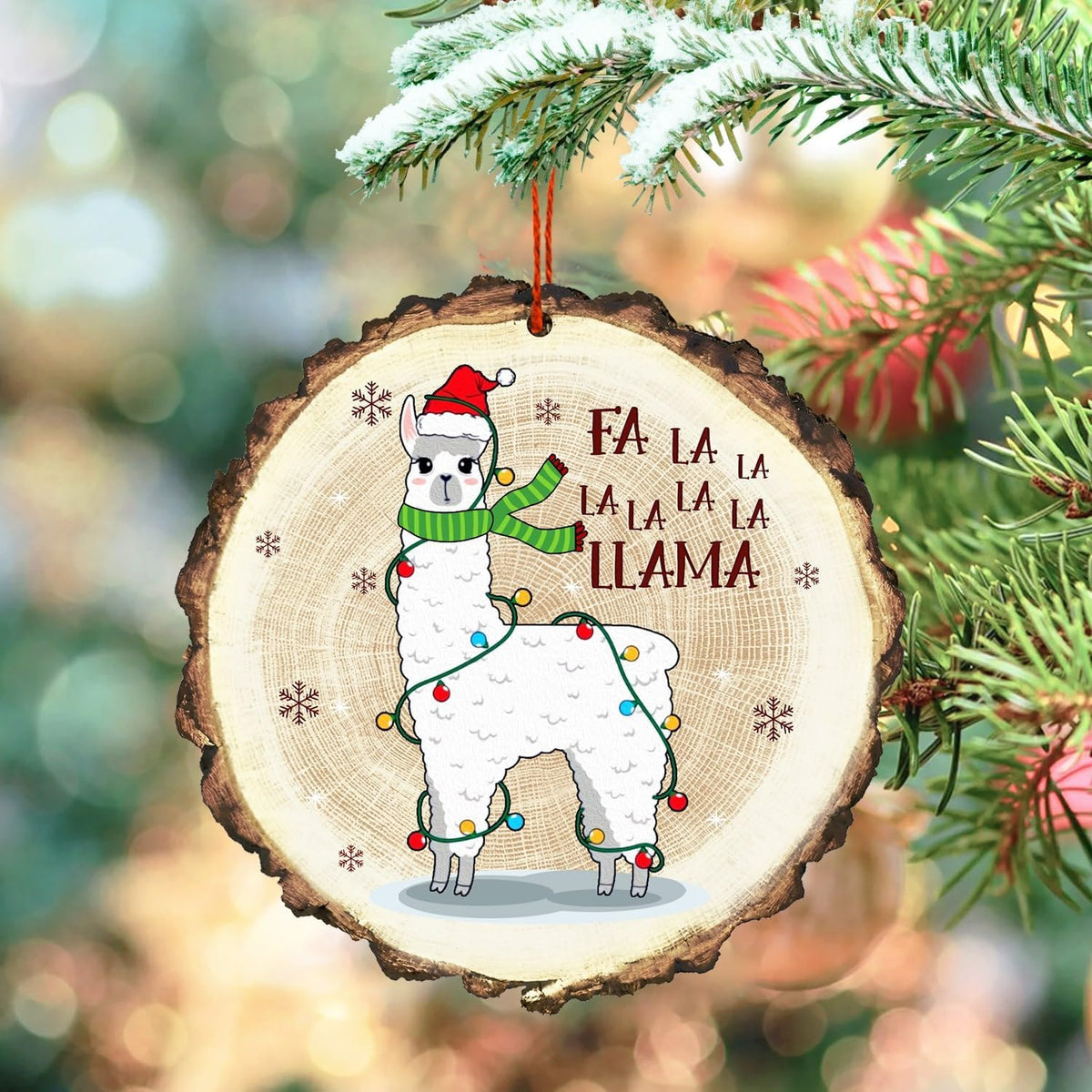 Llama Gifts for Women, Men - Llama Christmas Ornament 2025 - Christmas Tree Decorations, Decor