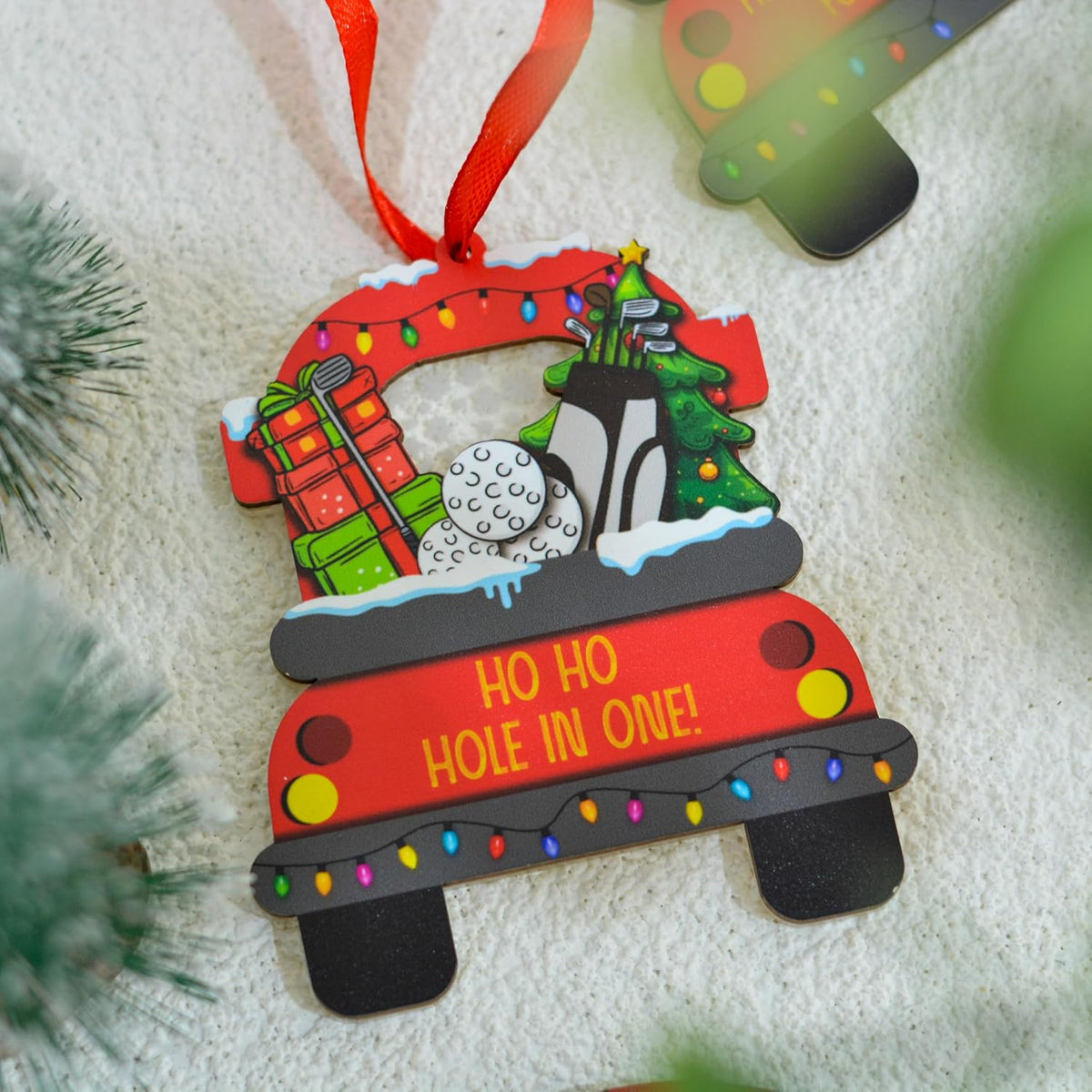 Golf Christmas Ornament for Golf Lover, Golf Gifts for Men Golfers, Golf Player Sports-Themed Holiday Decor, Golfer Keepsake, for Golf Fans