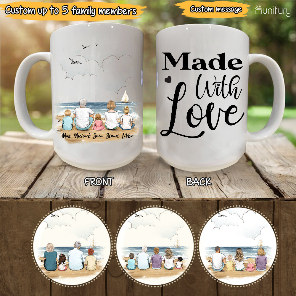 Custom Family Mugs - made with love