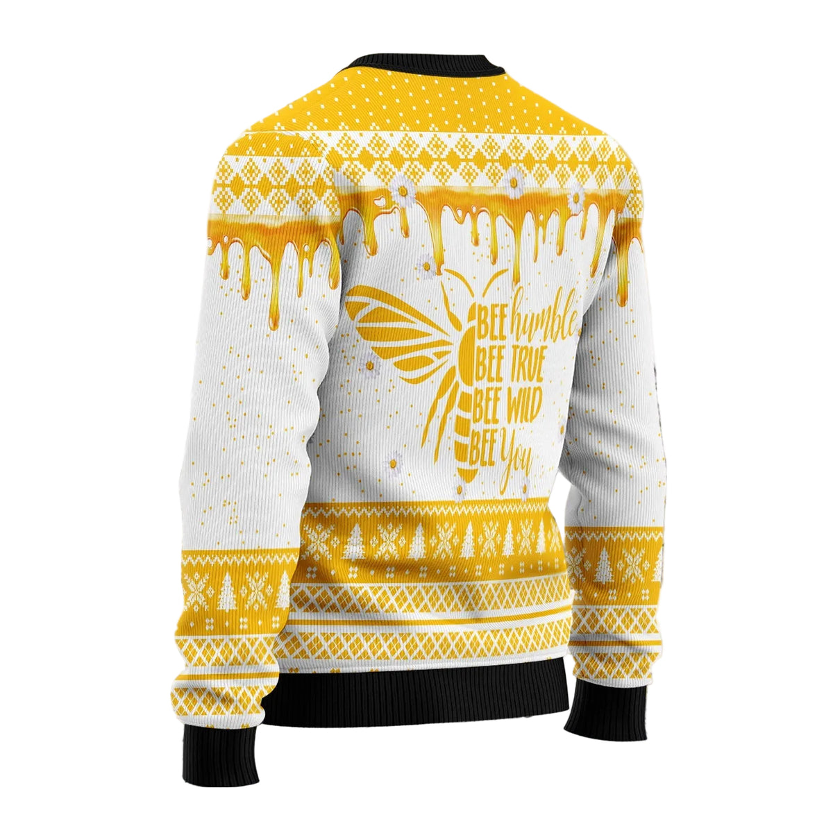 Bee Merry Ugly Christmas Sweater for Men and Women, Funny Holiday Party Outfit, Gift for Bee and Beekeeper Fans