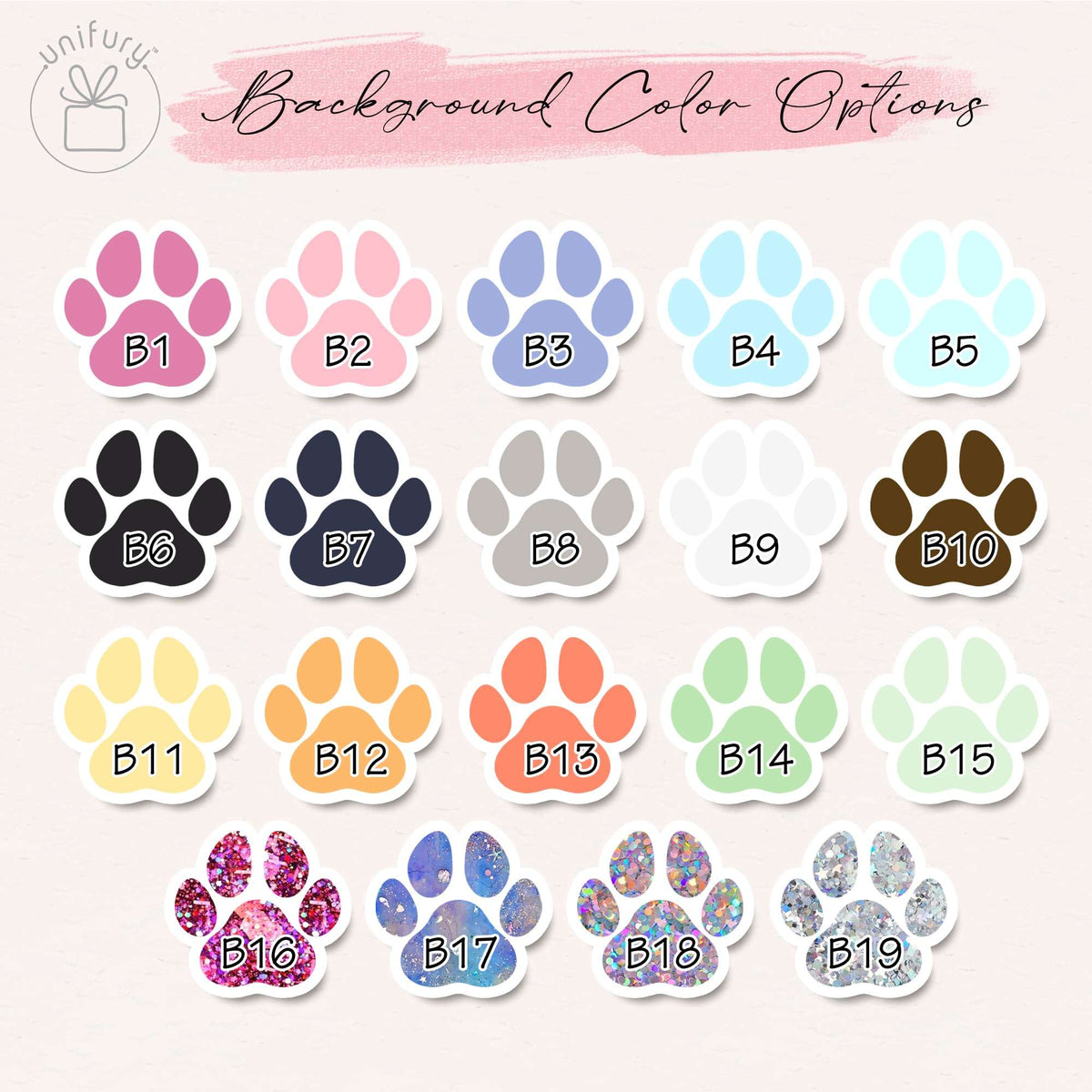 Dog Paw Custom Pet Keychain For Dog Lovers