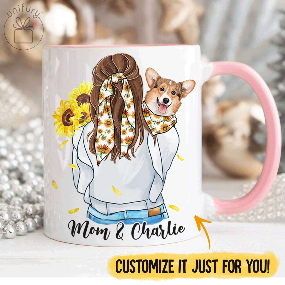 Match Clothes With My Dog Accent Mug For Dog Lovers