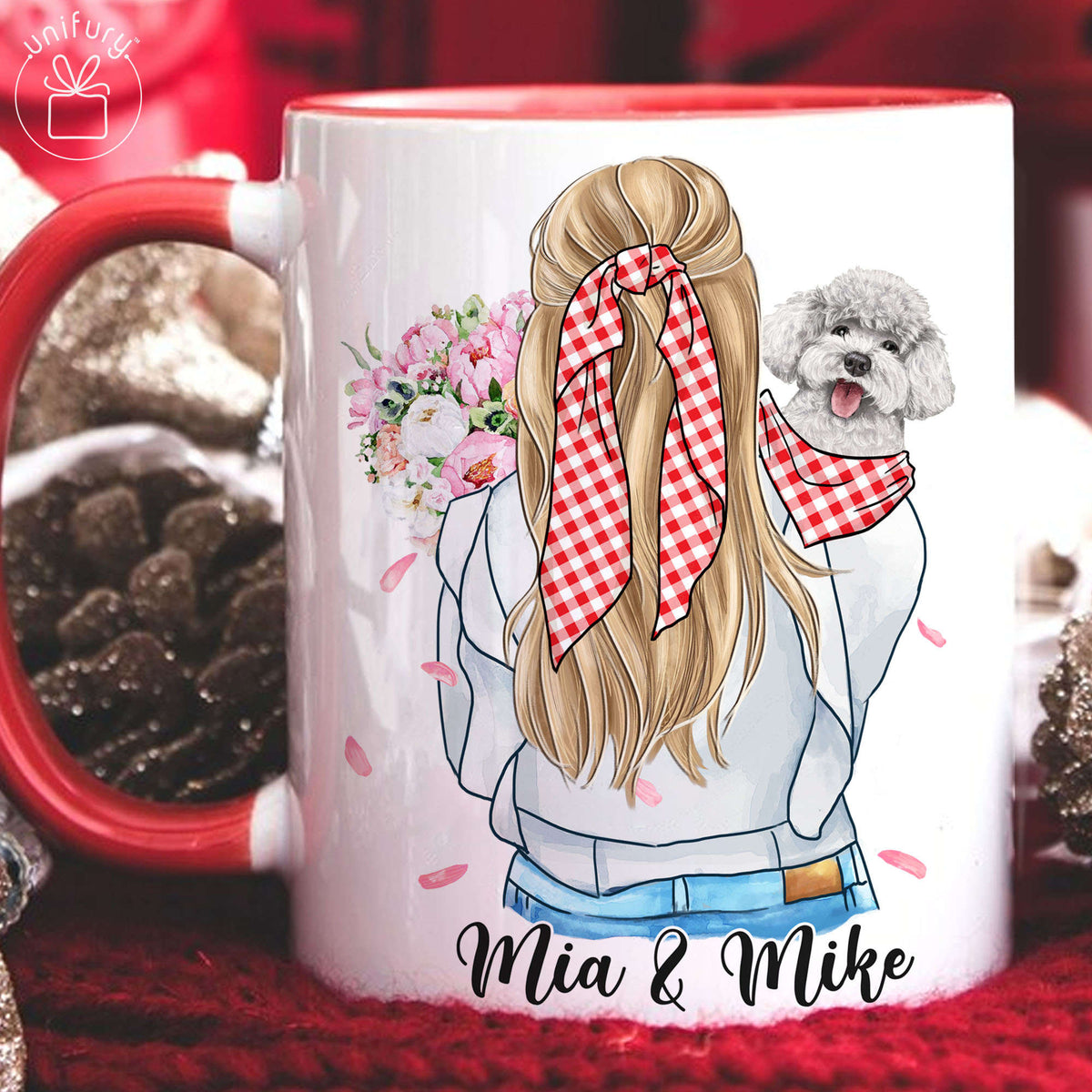 Match Clothes With My Dog Accent Mug For Dog Lovers