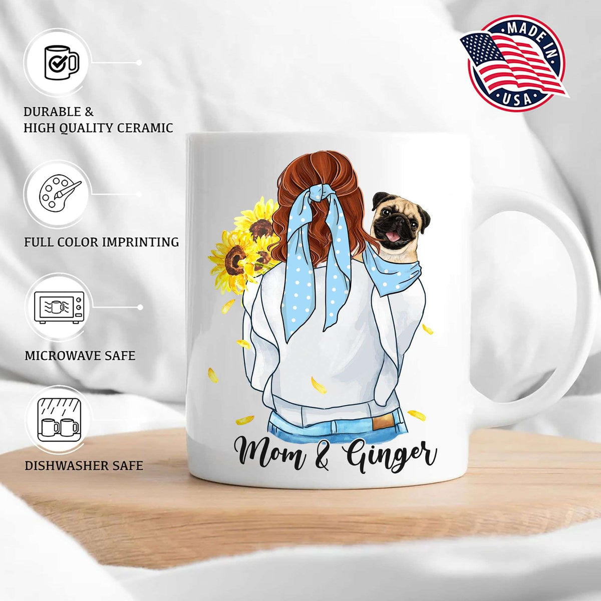 Match Clothes With My Dog Edge-to-Edge Mug For Dog Lovers
