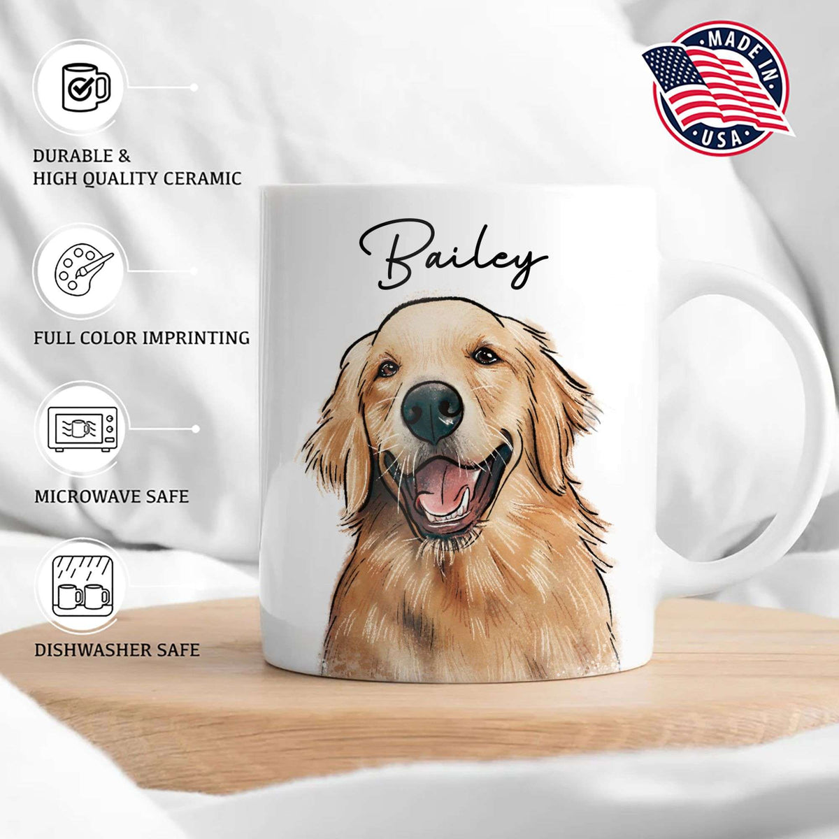 You Would Have Lived Forever Pet Memorial Edge-to-Edge Mug